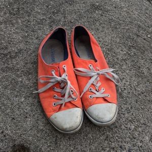 Orange Converse Sneakers